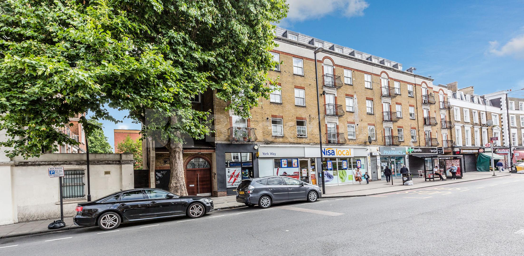 2 BED GOOD FOR 3 SHARERS OF CAMDEN ROAD!, 2 Bedroom, 1 bath, 1 reception Flat			 York Way, CAMDEN BORDERS